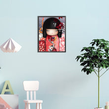 Load image into Gallery viewer, Diamond Painting - Full Round - japanese doll (30*40CM)