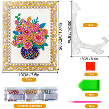 Load image into Gallery viewer, DIY Diamond Acrylic Wall Art Pictures Colour Box Packaging (Classical Vase)