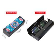 Load image into Gallery viewer, DIY Diamond Painting Leather Sunglass Storage Box Mandala Flowers (Q41)