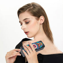 Load image into Gallery viewer, DIY Diamond Painting Leather Sunglass Storage Box Mandala Flowers (Q44)