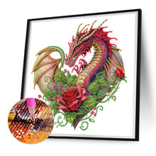 Load image into Gallery viewer, Diamond Painting - Partial Special Shaped - dragon art (30*30CM)