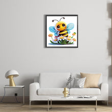 Load image into Gallery viewer, Diamond Painting - Partial Special Shaped - little bee (30*30CM)