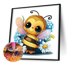 Load image into Gallery viewer, Diamond Painting - Partial Special Shaped - little bee (30*30CM)