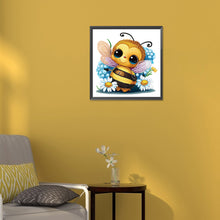 Load image into Gallery viewer, Diamond Painting - Partial Special Shaped - little bee (30*30CM)