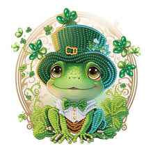 Load image into Gallery viewer, Diamond Painting - Partial Special Shaped - Little frog (30*30CM)