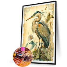 Load image into Gallery viewer, Diamond Painting - Full Round - wild heron bird (40*60CM)