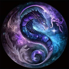 Load image into Gallery viewer, Diamond Painting - Full Round - cool dragon (30*30CM)