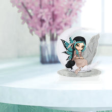 Load image into Gallery viewer, DIY Rhinestones Ornament Art Craft Big Eyes Winged Doll Kids Gift (4#)