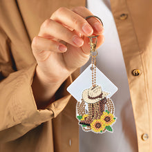 Load image into Gallery viewer, DIY Diamond Art Keychains Diamond Mosaic Kit Gem Keychains Boots Decoration Gift