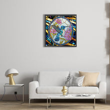 Load image into Gallery viewer, Diamond Painting - Partial Special Shaped - Hummingbird Glass Art (30*30CM)