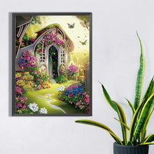 Load image into Gallery viewer, Diamond Painting - Partial Special Shaped - garden house (30*40CM)