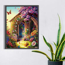 Load image into Gallery viewer, Diamond Painting - Partial Special Shaped - garden house (30*40CM)
