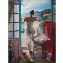 Load image into Gallery viewer, Diamond Painting - Full Round - oil painting beauty (30*40CM)