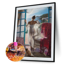 Load image into Gallery viewer, Diamond Painting - Full Round - oil painting beauty (30*40CM)