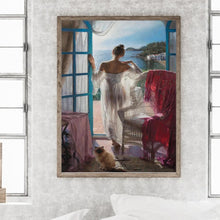 Load image into Gallery viewer, Diamond Painting - Full Round - oil painting beauty (30*40CM)