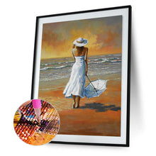 Load image into Gallery viewer, Diamond Painting - Full Round - oil painting beauty (30*40CM)