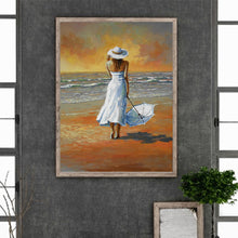 Load image into Gallery viewer, Diamond Painting - Full Round - oil painting beauty (30*40CM)