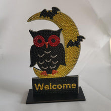 Load image into Gallery viewer, 5D DIY Diamond Painting Ornament Halloween Crystal Drill Christmas Decor (GH004)