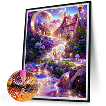 Load image into Gallery viewer, Diamond Painting - Full Round - fantasy castle (30*40CM)