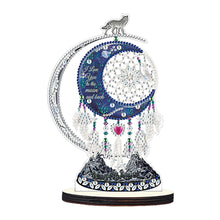 Load image into Gallery viewer, DIY Table Ornament Art Crafts Wooden Desk Diamonds Wolf Kids Gift (BJ025)