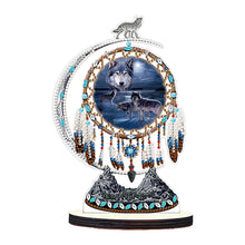 Load image into Gallery viewer, DIY Table Ornament Art Crafts Wooden Desk Diamonds Wolf Kids Gift (BJ027)