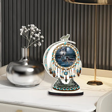 Load image into Gallery viewer, DIY Table Ornament Art Crafts Wooden Desk Diamonds Wolf Kids Gift (BJ027)