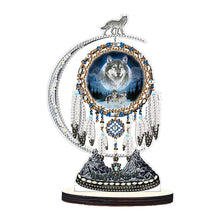 Load image into Gallery viewer, DIY Table Ornament Art Crafts Wooden Desk Diamonds Wolf Kids Gift (BJ028)