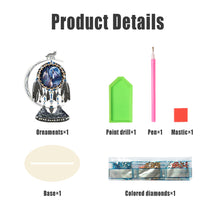 Load image into Gallery viewer, DIY Table Ornament Art Crafts Wooden Desk Diamonds Wolf Kids Gift (BJ030)