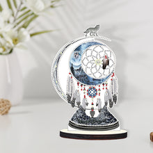 Load image into Gallery viewer, DIY Table Ornament Art Crafts Wooden Desk Diamonds Wolf Kids Gift (BJ031)