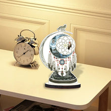 Load image into Gallery viewer, DIY Table Ornament Art Crafts Wooden Desk Diamonds Wolf Kids Gift (BJ031)