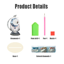 Load image into Gallery viewer, DIY Table Ornament Art Crafts Wooden Desk Diamonds Wolf Kids Gift (BJ031)
