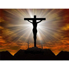Load image into Gallery viewer, Diamond Painting - Full Round - cross jesus (40*30CM)