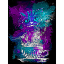 Load image into Gallery viewer, Diamond Painting - Full Round - cheshire cat alice in wonderland (30*40CM)