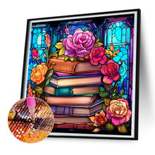 Load image into Gallery viewer, Diamond Painting - Full Round - book art glass art (30*30CM)