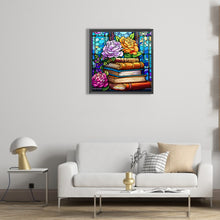 Load image into Gallery viewer, Diamond Painting - Full Round - book art glass art (30*30CM)