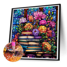 Load image into Gallery viewer, Diamond Painting - Full Round - book art glass art (30*30CM)