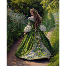 Load image into Gallery viewer, AB Diamond Painting - Full Round - Princess figure series (40*50CM)