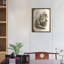Load image into Gallery viewer, Diamond Painting - Full Round - yellowing diary fox (30*40CM)