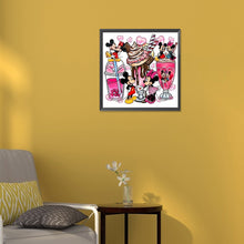 Load image into Gallery viewer, Diamond Painting - Full Round - mickey mouse mug painting (30*30CM)