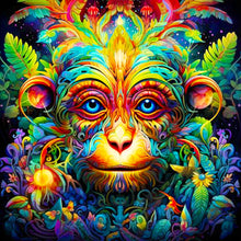 Load image into Gallery viewer, Diamond Painting - Full Round - monkey (30*30CM)