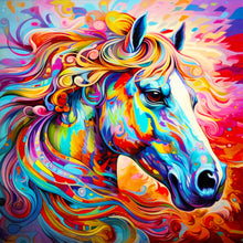 Load image into Gallery viewer, Diamond Painting - Full Round - horse (30*30CM)