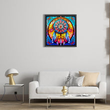 Load image into Gallery viewer, Diamond Painting - Full Round - Glass Art Dream Catcher (30*30CM)