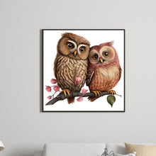 Load image into Gallery viewer, Diamond Painting - Full Round - owl (30*30CM)