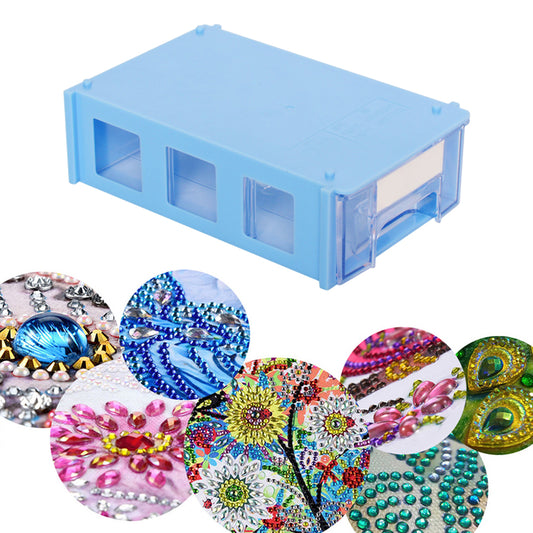 Toolbox Organizer Durable DIY for Nail Art Rhinestone Tools Beads (1)