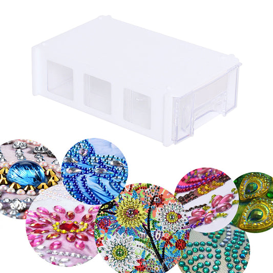Toolbox Organizer Durable DIY for Nail Art Rhinestone Tools Beads (4)