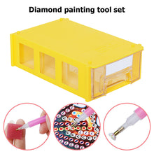 Load image into Gallery viewer, Toolbox Organizer Durable DIY for Nail Art Rhinestone Tools Beads (5)