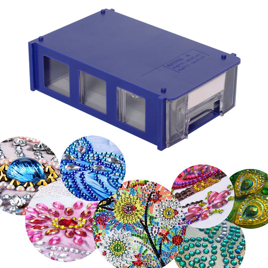 Toolbox Organizer Durable DIY for Nail Art Rhinestone Tools Beads (6)