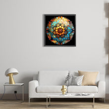 Load image into Gallery viewer, Diamond Painting - Full Round -Abstract mandala flower (30*30CM)