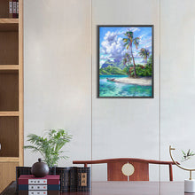 Load image into Gallery viewer, Diamond Painting - Full Round -beach spray (30*40CM)