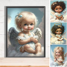 Load image into Gallery viewer, 4pcs Diamond Painting Set - little angel (30*40CM)